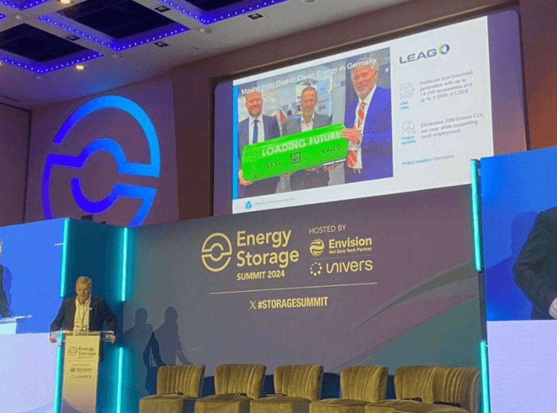 TUVA client ess hits the energy storage summit